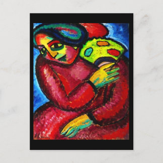 Postcard-Classic/Vintage-Alexej von Jawlensky 24 Postcard