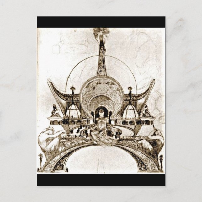 Postcard-Classic/Vintage-Alphonse Mucha 63 Postcard (Front)