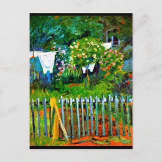 Postcard-Classic/Vintage Art-August Macke 18 Postcard