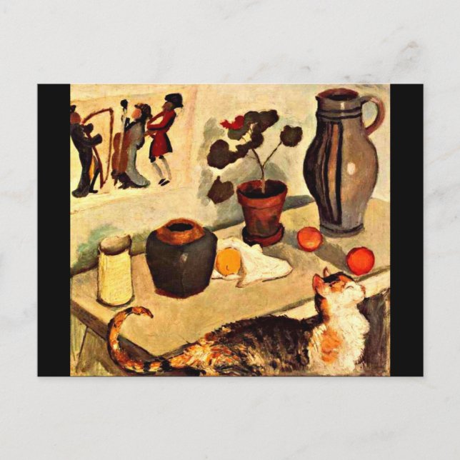 Postcard-Classic/Vintage Art-August Macke 8 Postcard (Front)