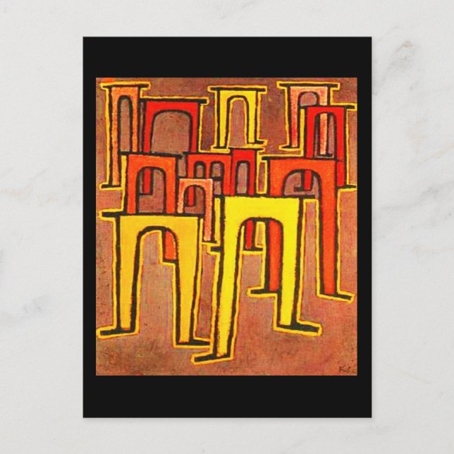 Postcard-Classic/Vintage Art-Klee 17 Postcard (Front)