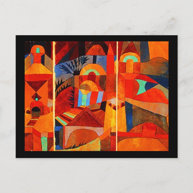 Postcard-Classic/Vintage Art-Klee 28 Postcard (Front)