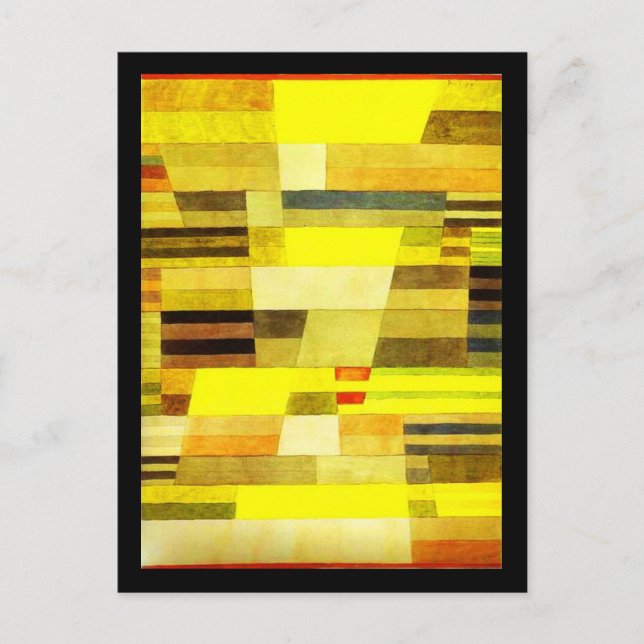 Postcard-Classic/Vintage Art-Klee 34 Postcard (Front)