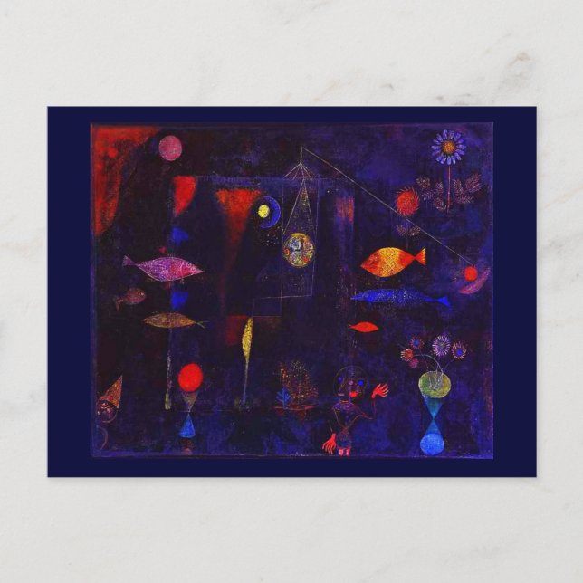 Postcard-Classic/Vintage Art-Klee 35 Postcard (Front)