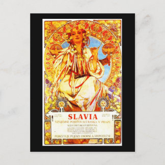 Postcard-Classic/Vintage Art-Mucha 18 Postcard