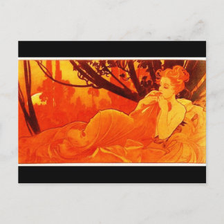 Postcard-Classic/Vintage Art-Mucha 31 Postcard