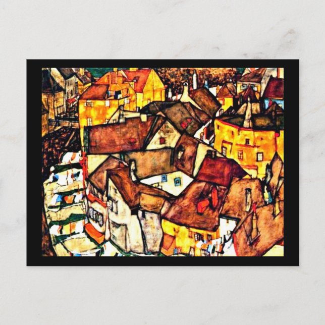 Postcard-Classic/Vintage-Egon Schiele 12 Postcard (Front)