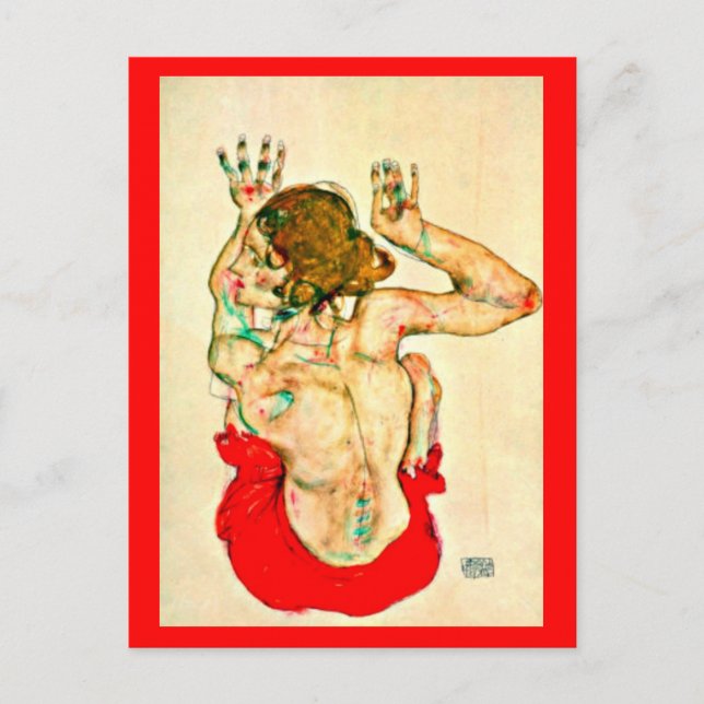 Postcard-Classic/Vintage-Egon Schiele 32 Postcard (Front)