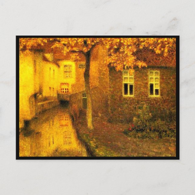Postcard-Classic/Vintage-Henri Le Sidaner 35 Postcard (Front)