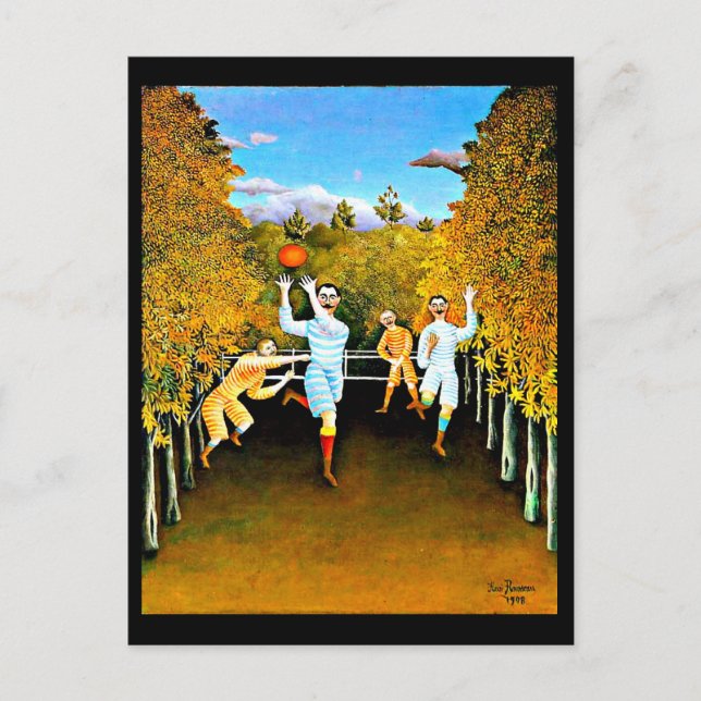 Postcard-Classic/Vintage-Henri Rousseau 30 Postcard (Front)