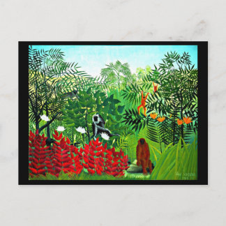 Postcard-Classic/Vintage-Henri Rousseau 5 Postcard