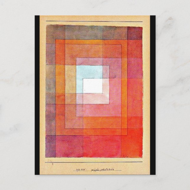 Postcard-Classic/Vintage-Paul Klee 66 Postcard (Front)