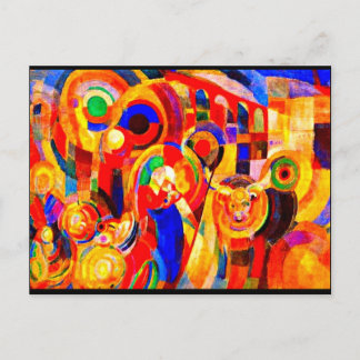 Postcard-Classic/Vintage-Robert Delaunay 6 Postcard