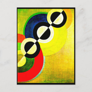 Postcard-Classic/Vintage-Robert Delaunay 9 Postcard