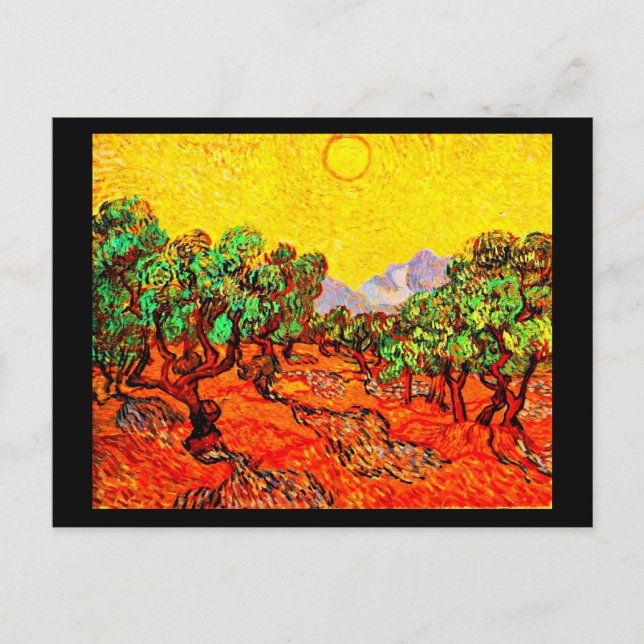 Postcard-Classic/Vintage-Vincent Van Gogh 14 Postcard (Front)