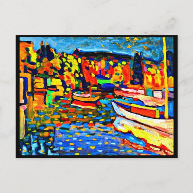 Postcard-Classic/Vintage-Wassily Kandinsky 13 Postcard (Front)