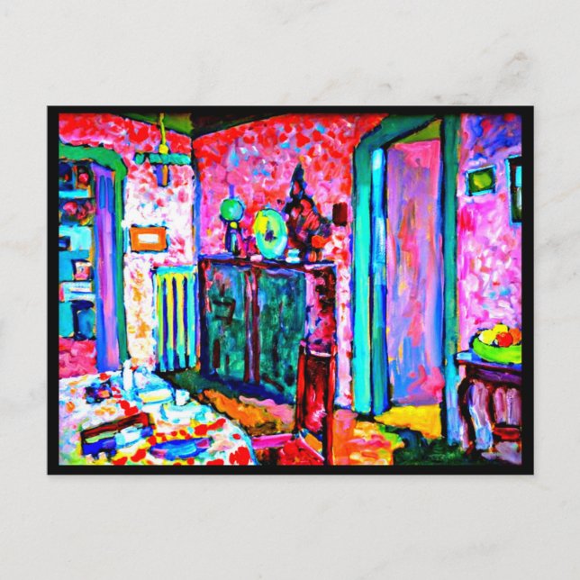 Postcard-Classic/Vintage-Wassily Kandinsky 16 Postcard (Front)