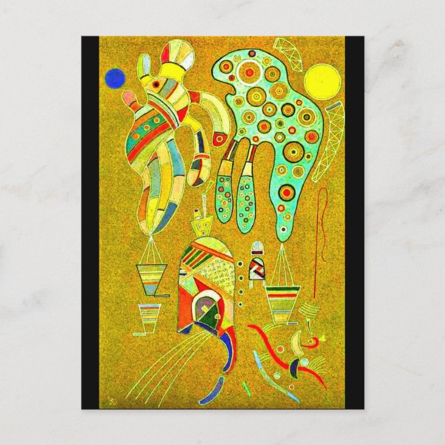 Postcard-Classic/Vintage-Wassily Kandinsky 25 Postcard (Front)