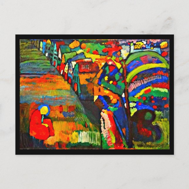 Postcard-Classic/Vintage-Wassily Kandinsky 36 Postcard (Front)