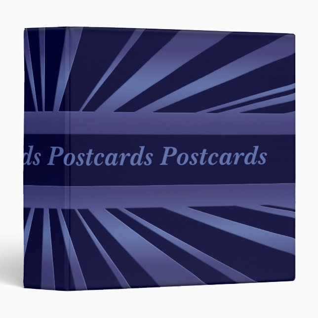 Postcard Collection Binder (Front/Spine)