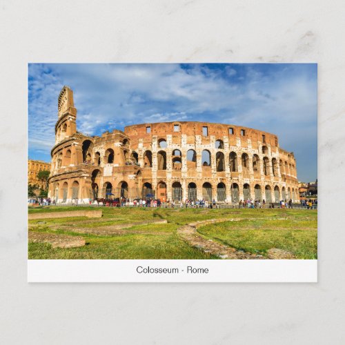 Postcard Colosseum in Rome