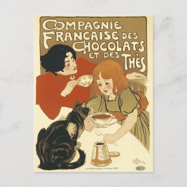 Postcard: Compagnie Francaise des Chocolats Postcard (Front)