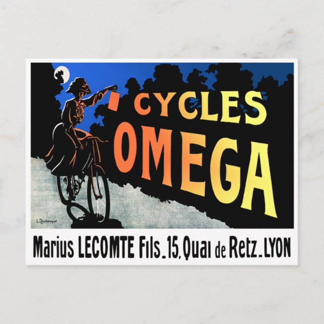 Postcard: Cycles Omega Postcard (Front)