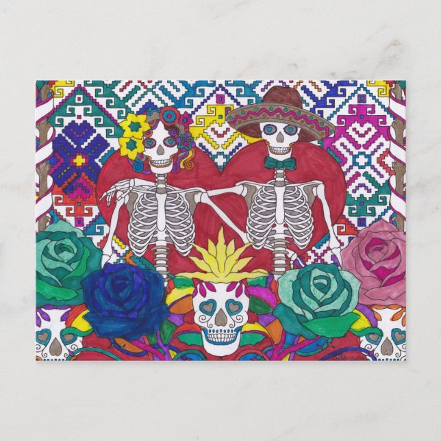 Postcard - Day of the Dead 8 (Front)
