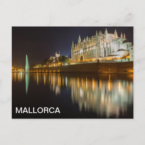 postcard de la Cathedral de Palma de Mallorca