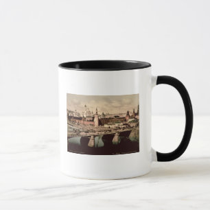 Postcard depicting the Kremlin, Moscow Mug