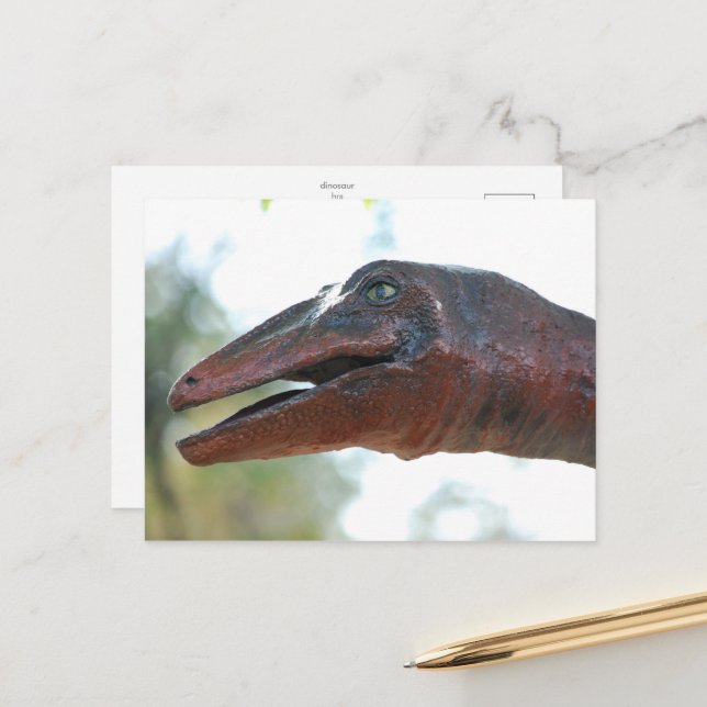 postcard _ dinosaur (Front/Back In Situ)