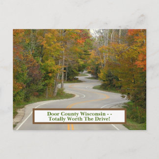 postcard, "DOOR COUNTY (WIS.)--WORTH THE DRIVE! Postcard