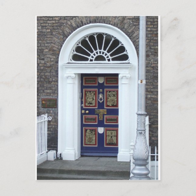 Postcard: Doors of Dublin Postcard (Front)