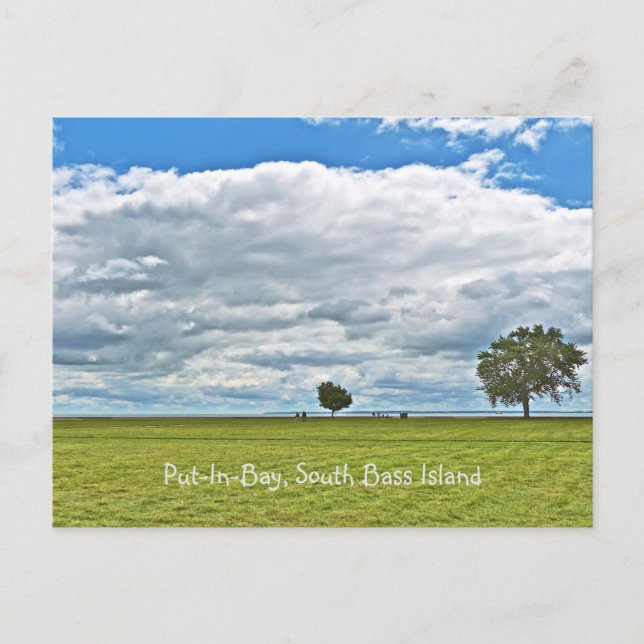 postcard DRAMATIC SKY/PUT-IN-BAY,SOUTH BASS ISLAND (Front)