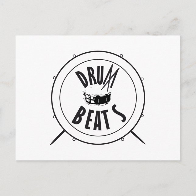 Postcard DRUMBEATS (Front)