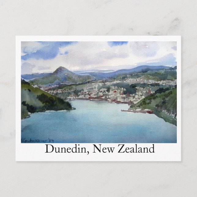 Postcard Dunedin, New Zealand (Front)