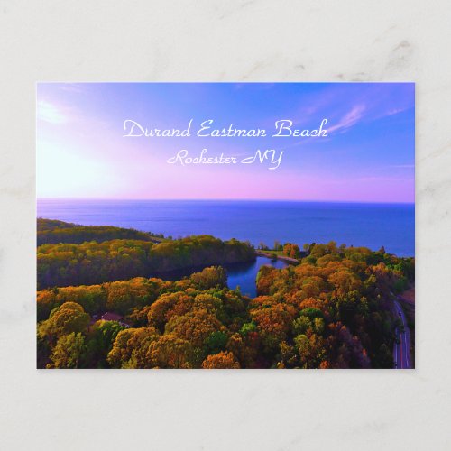 Postcard _ Durand Eastman Beach in Autumn