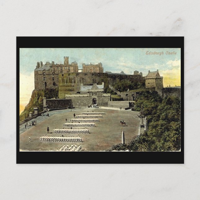Postcard, Edinburgh Castle Postcard (Front)