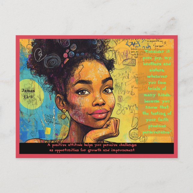 Postcard Empowering Faith Postcard (Front)