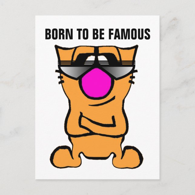 POSTCARD FAMOUS (Front)