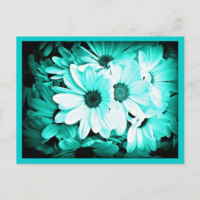 Postcard-Flowers-Painted Flowers 18 Postcard (Front)