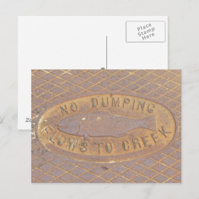 Postcard - Flows to Creek (Front/Back)