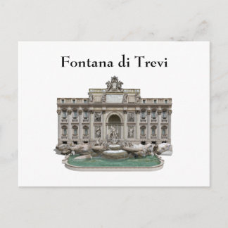 Postcard: Fontana di Trevi: Trevi Fountain Postcard