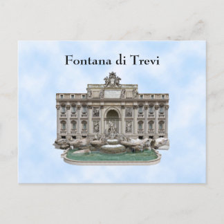 Postcard: Fontana di Trevi: Trevi Fountain Postcard