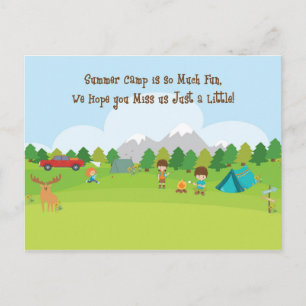 Postcard for Son or Daughter at Summer Camp