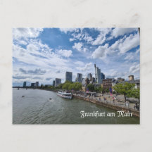 Postcard, Frankfurt am Main