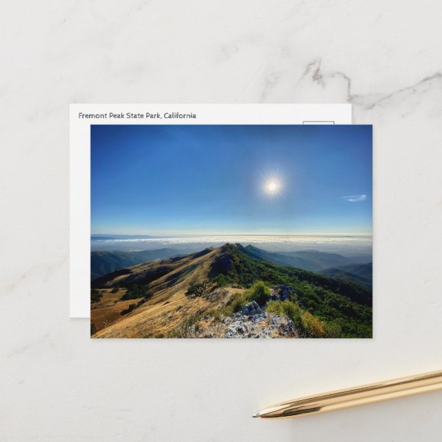 Postcard - Fremont Peak State Park (Front/Back In Situ)