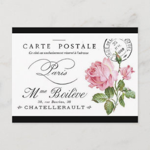 Postcard - French Roses