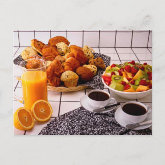POSTCARD FRESH BREAKFAST SPREAD