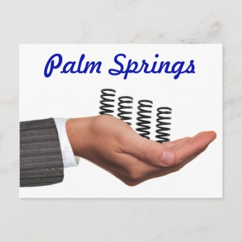 Postcard From "palm Springs" by ERICS_FUN_FACTORY at Zazzle